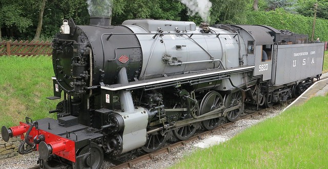 KWVR S160 No. 5820 fitted with its Lempor exhaust